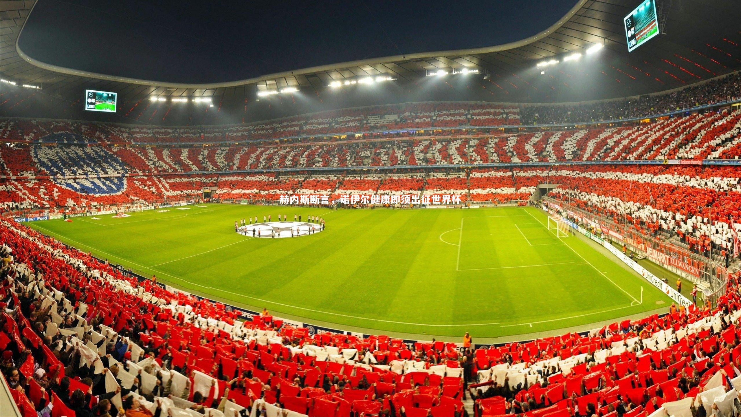 赫内斯断言，诺伊尔健康即须出征世界杯